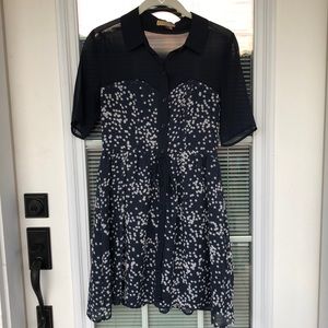 Princess Vera Wang 3 Blue Patriotic Star Dress